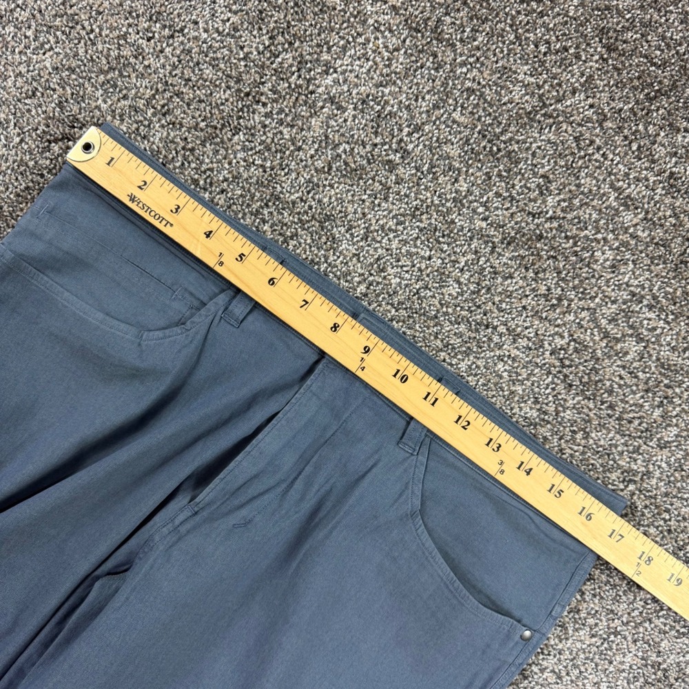 Lululemon Commission Pants Mens 31 Slim Fit Blue Chino Technical Trousers M5670S - Picture 7 of 11